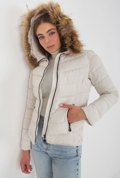 Aspen | Faux-Fur Hood Puffer Jacket