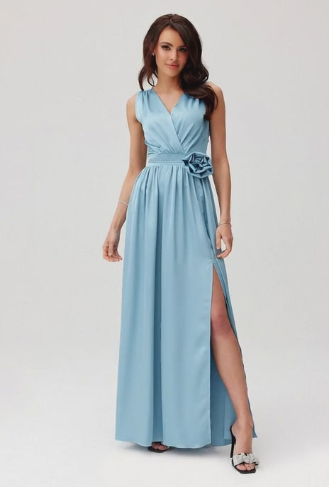 Alessandra | Satin Maxi Gown