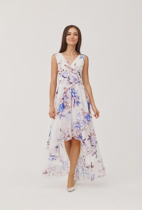 Celeste | Chiffon Hi-Low Gown